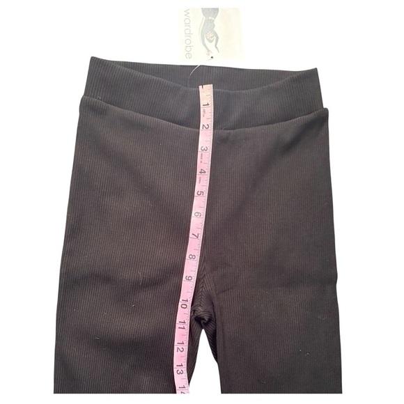 NWT Naked Wardrobe Black Ribbed Sculpt Leggings Size Small - Picture 6 of 10